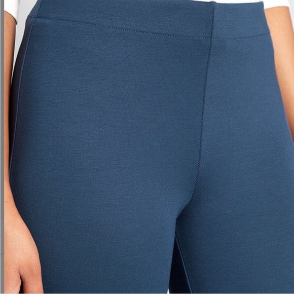 ModCloth blue flare & now pants size xl - Picture 2 of 7